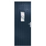 Speedwell External Blue Glazed Door Set