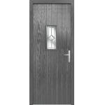 Speedwell External Grey Glazed Door Set